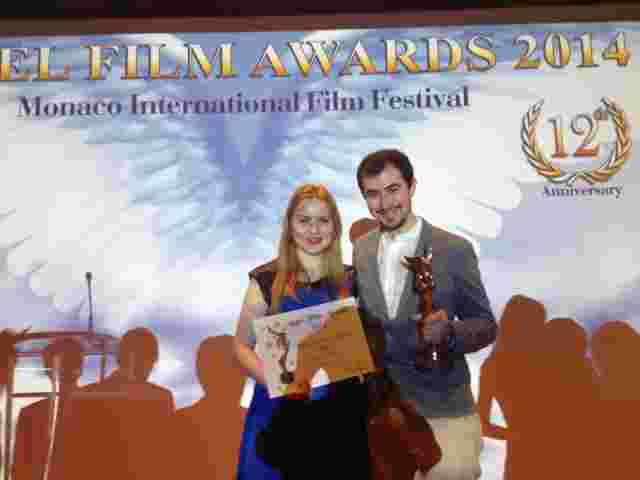 Monaco International Fim Festival, decembrie 2014 Montecarlo,premiera filmului Life regizat de Mariana Preda cu actorul Nikolas Grasso