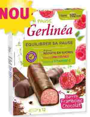 Gerlinéa batoane dietetice cu zmeură și ciocolată neagră