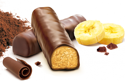 Gerlinéa cu banane și ciocolată