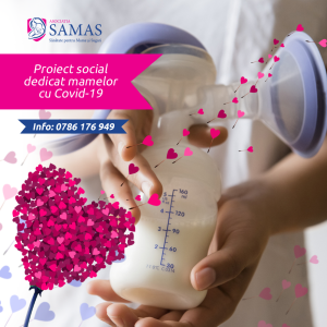SAMAS lanseaza un program pentru mamele cu covid-19 şi bebeluşii lor