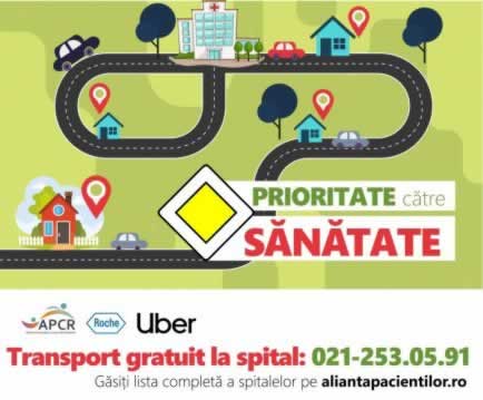 transport gratuit cu Uber