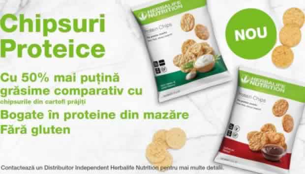 chipsuri proteice herbalife nutrition