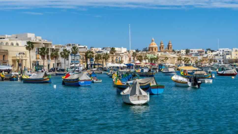 Vacanță relaxată 2023. Port Valetta, Malta