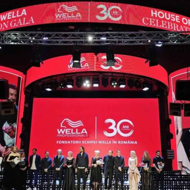 House of Wella Gala Wella 30 de ani
