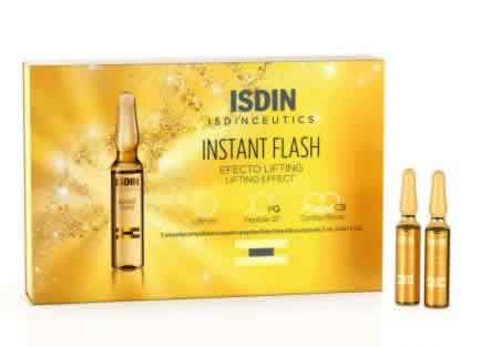 Lifting cu ISDIN Instant Flash fiole