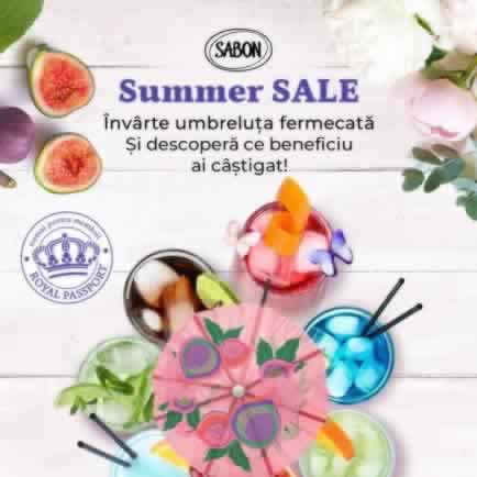 Reduceri de vară la Sabon