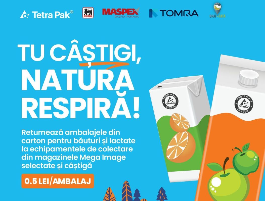 Colectarea ambalajelor de carton, primul proiect pilot